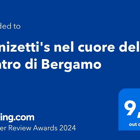 Donizetti Nel Cuore Del Centro Di 아파트 *